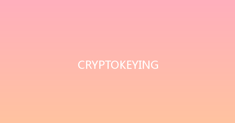 CRYPTOKEYING 